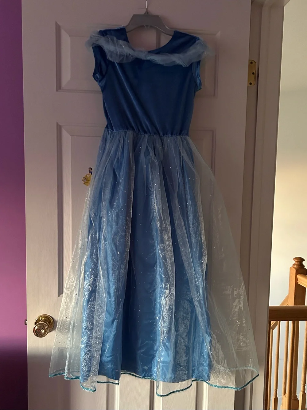 Little adventures deluxe butterfly Cinderella dress size 3XL 11-13 years blue